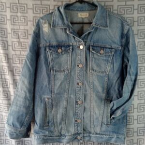 Madewell Light Blue Jean Jacket